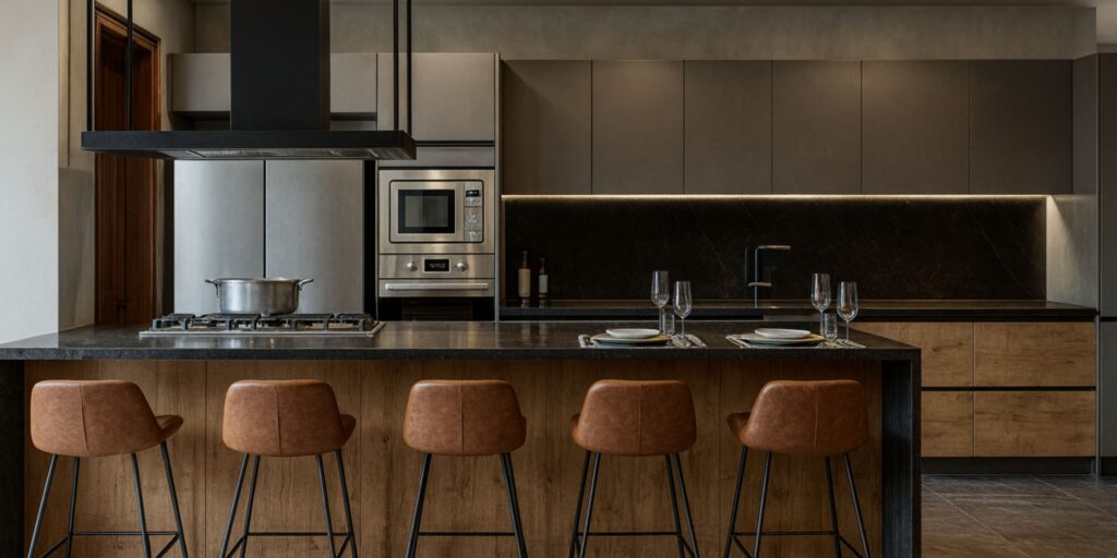 Villas Aliada en Tulum creación de cocina residencial por Ixina